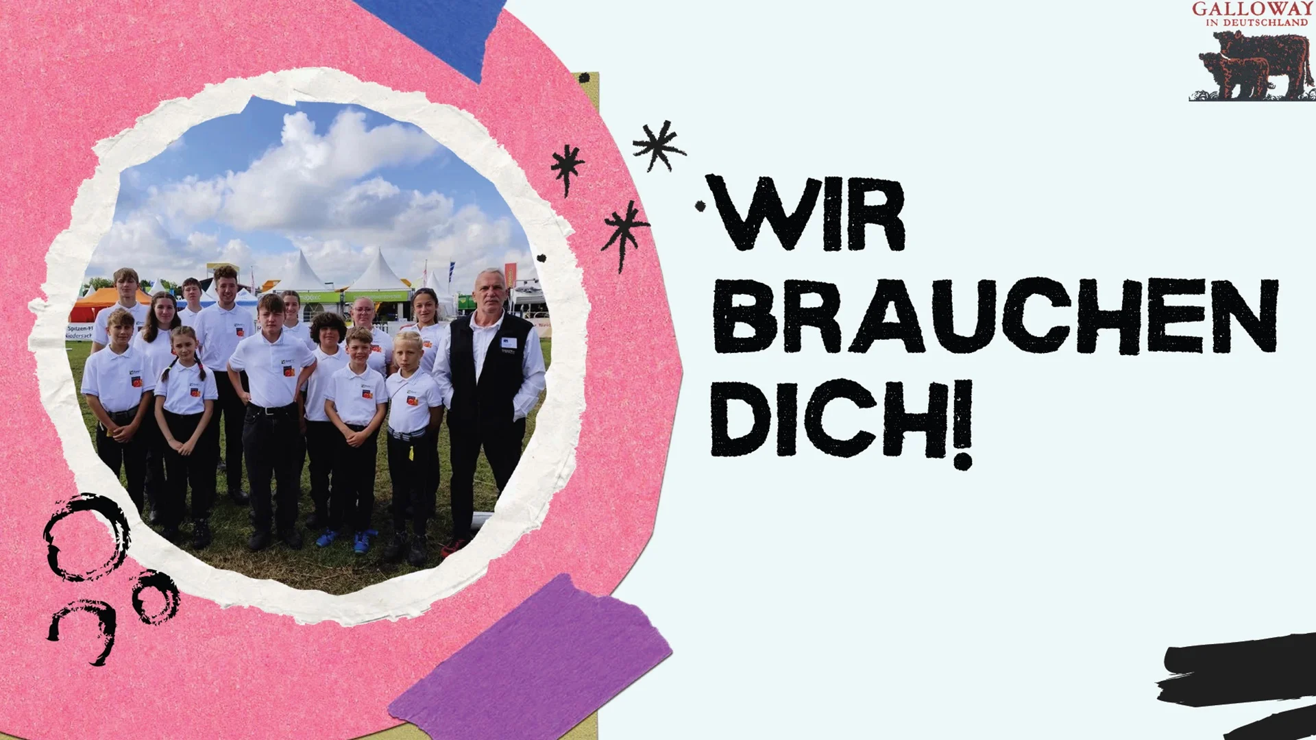 Wir brauchen Dich Wir brauchen Dich